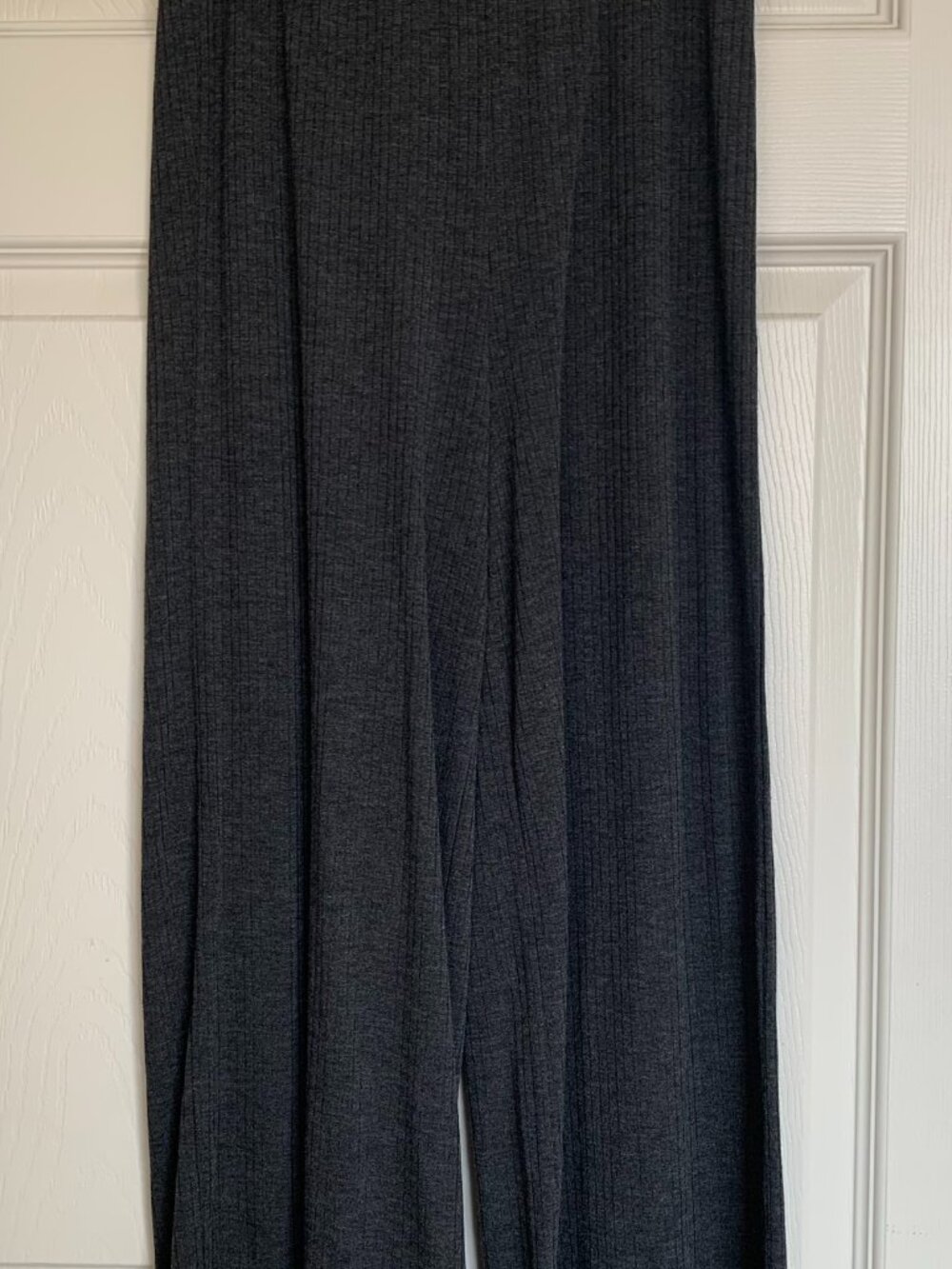 Heather Grey Lightweight Flare Lounge Pant by H&M Basics